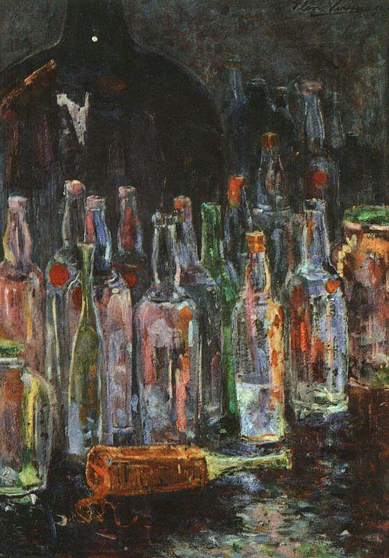 Floris Verster Still Life with Bottles France oil painting art